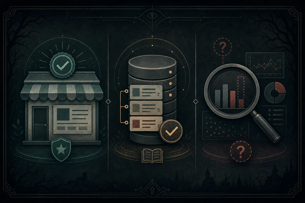 Editorial comparison of official store data, public databases, and third-party revenue estimates